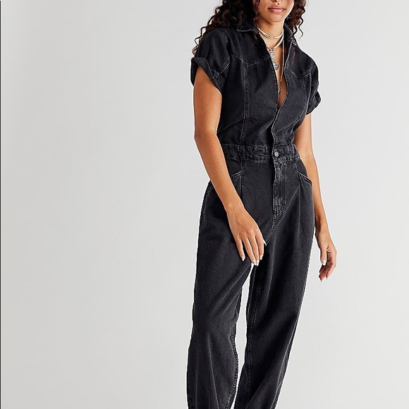 Free People Marla Trouser Jumpsuit - Picture 2 of 5